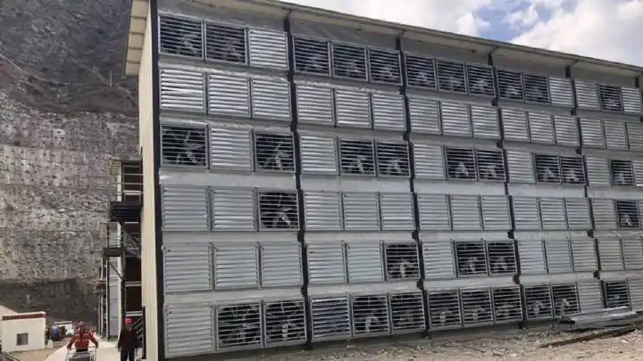A state-of-the-art miner in action, showcasing energy-efficient designs for ETH and DOG mining to promote greener practices