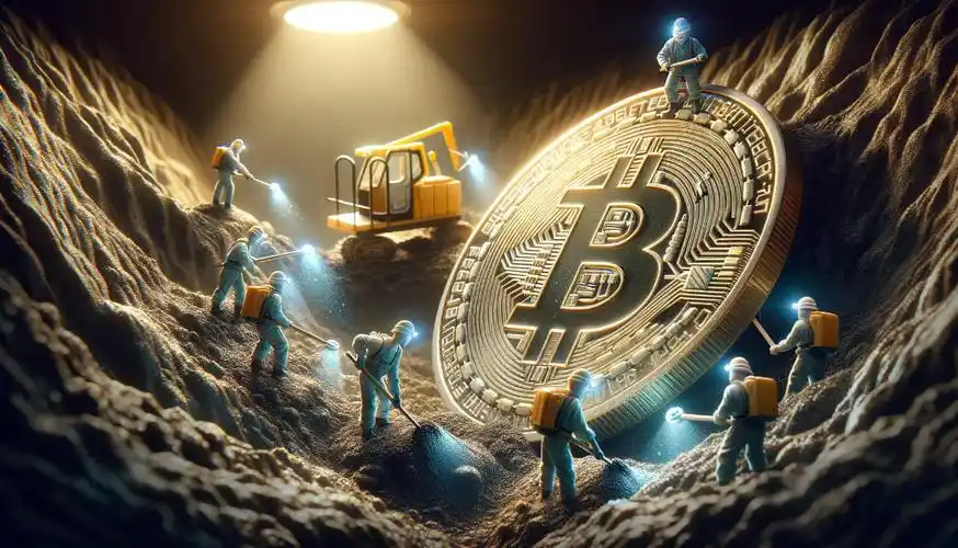 A modern mining farm showcasing advanced machinery