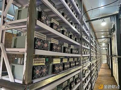Expansive view of an operational mining farm equipped with advanced machines