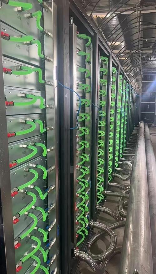 High-performance Bitcoin mining rig setup showcasing multiple Antminers in action