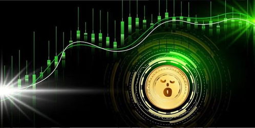A powerful ASIC miner processing data with blinking lights