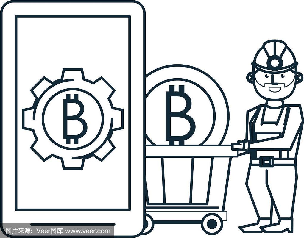 Close-up of advanced ASIC mining rig hardware